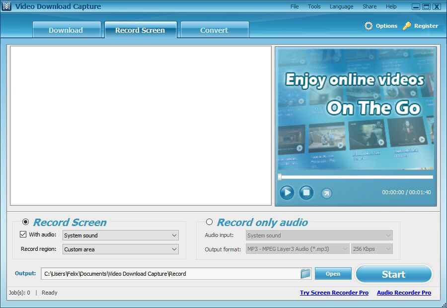 apowersoft video download capture mac